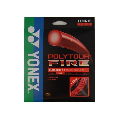 Yonex Poly Tour FIRE ( 12m Set ) rot 1,20 mm