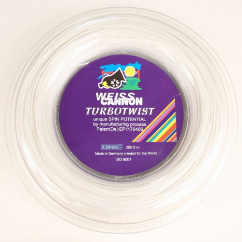 Weiss Cannon Turbo Twist ( 200m Rolle ) brillant-weiß 1,18 mm