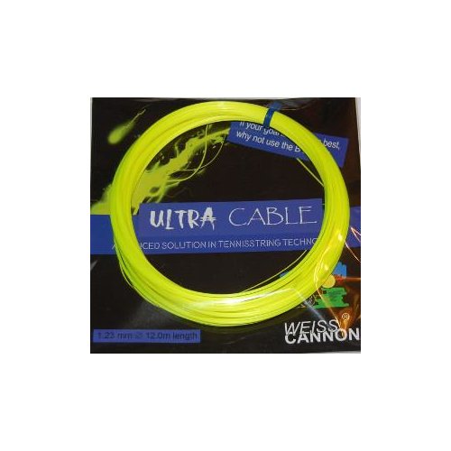 Weiss Cannon Ultra Cable ( 12m Set ) neon-gelb