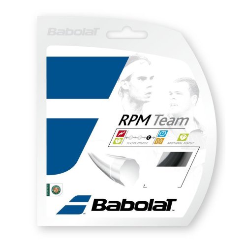 Babolat RPM Team ( 12m Set ) schwarz 1,25 mm