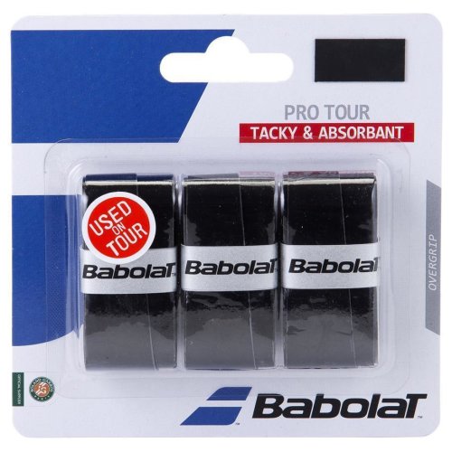 Babolat Pro Tour Grip 3er schwarz
