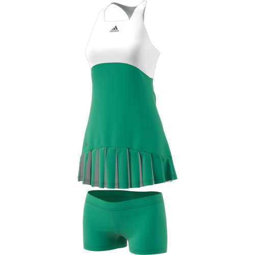 Adidas Roland Garros Dress Women grün-weiß